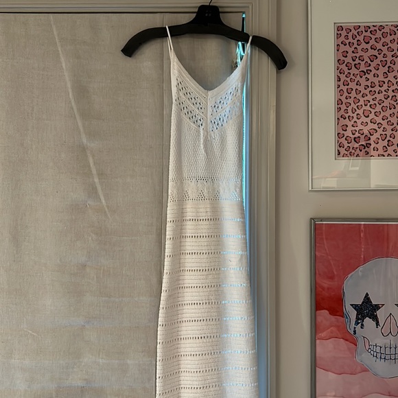 Zara Knit White Dress - Picture 4 of 4